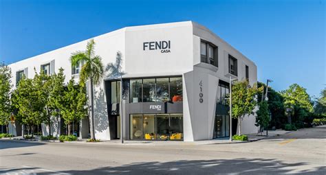 fendi casa collezione miami|fendi casa locations.